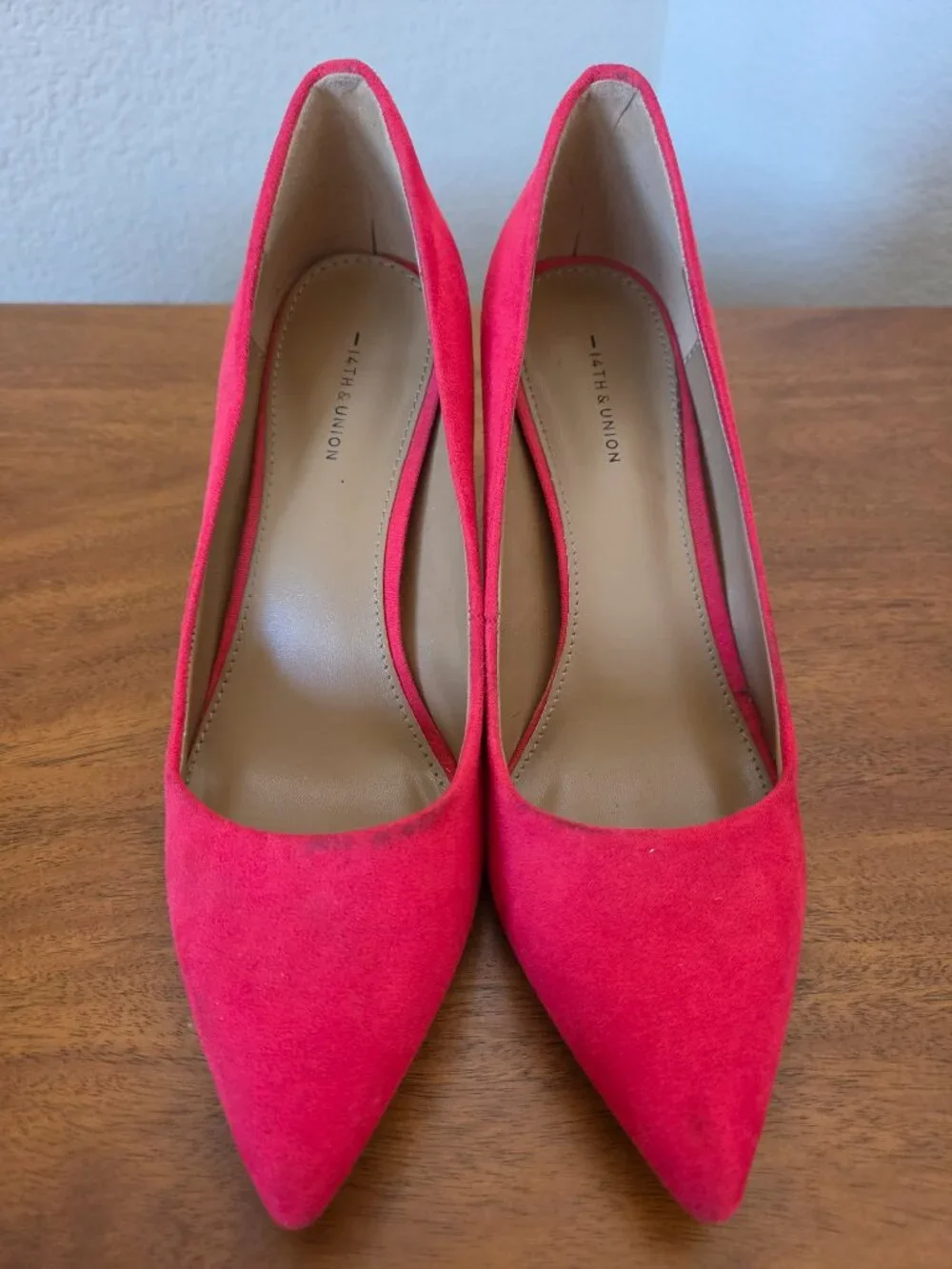 14th & Union Red Pumps - Size 5